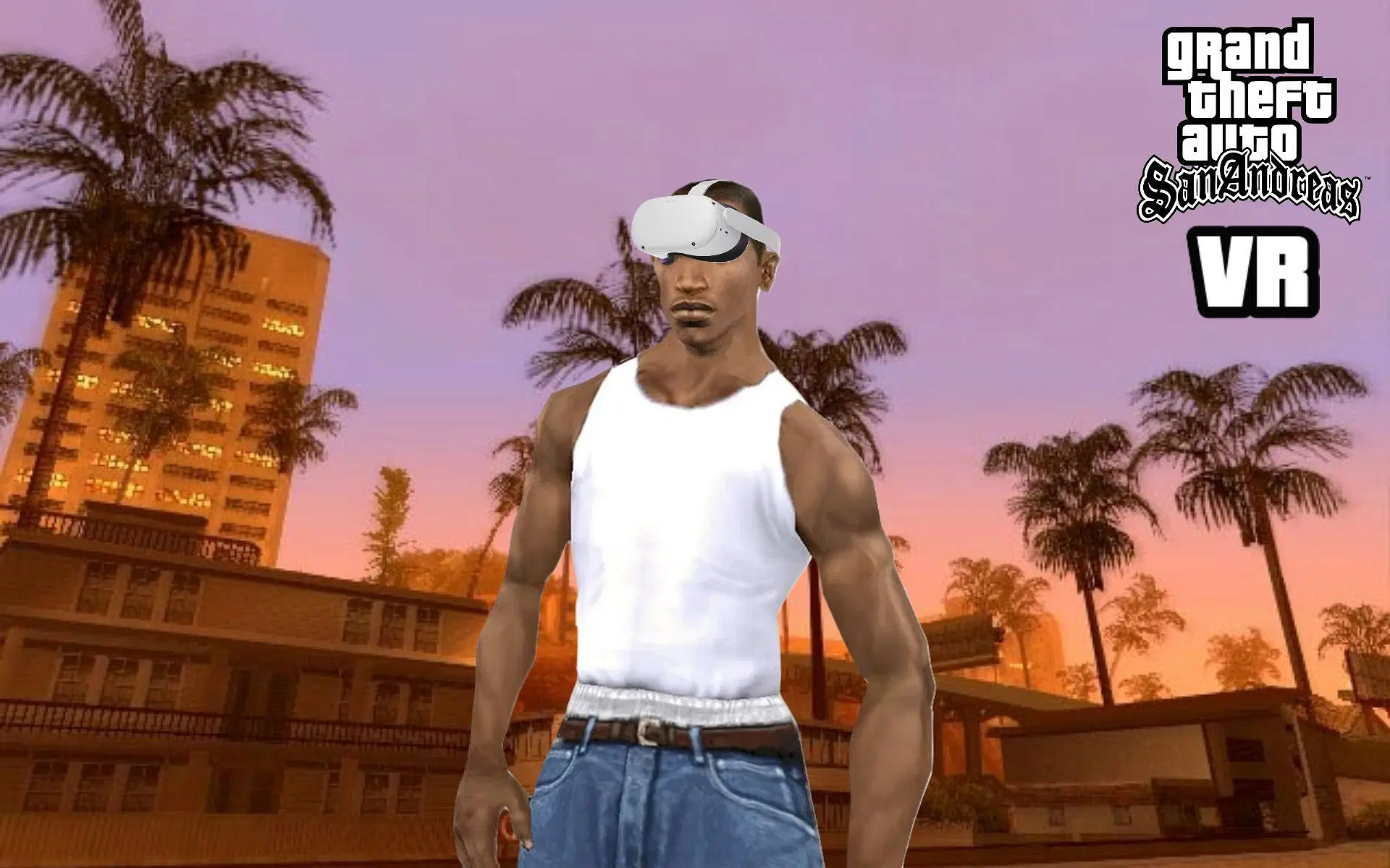 GTA San Andreas em Realidade Virtual